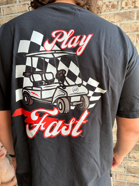 play fast graphic tee