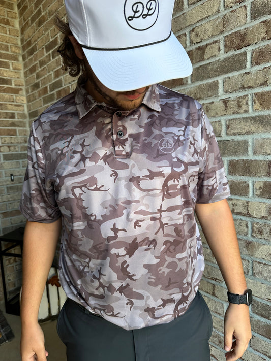 SCRATCH CAMO POLO